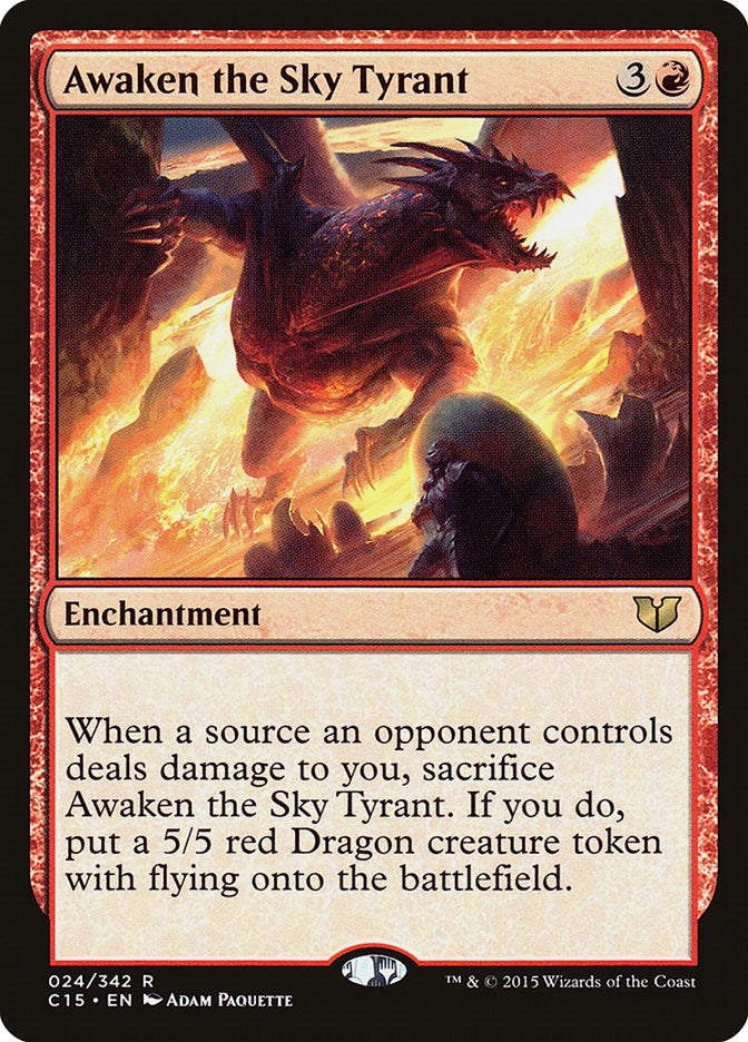 Image for Awaken the Sky Tyrant (24) - Magic: The Gathering