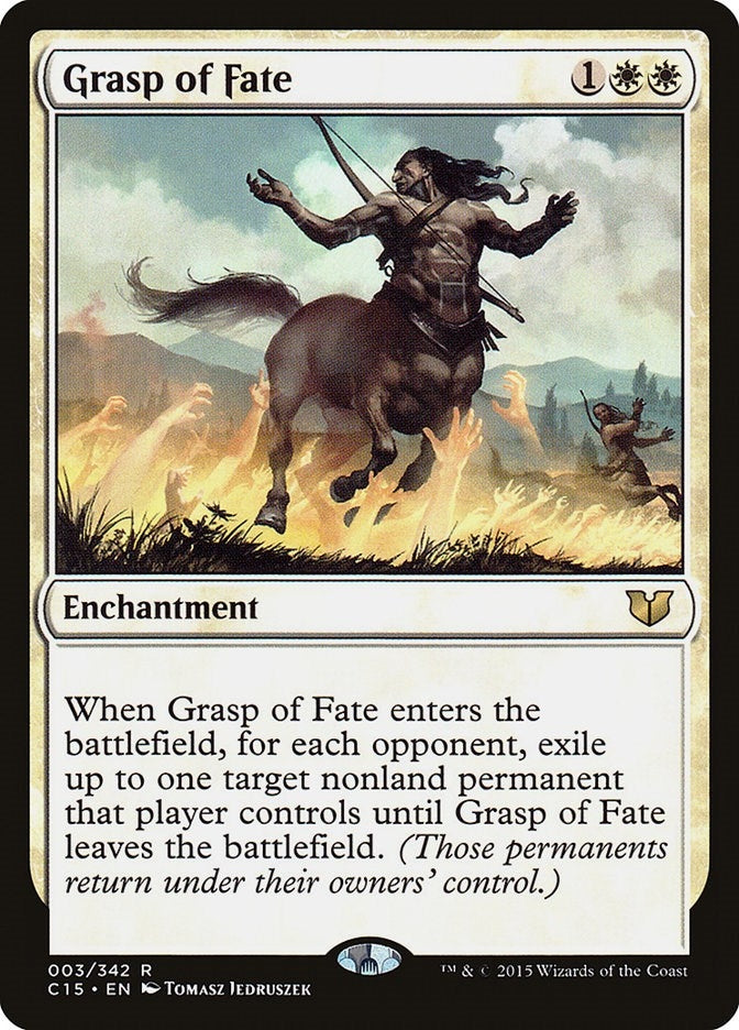 Image for Grasp of Fate (3) (C15) - Magic: The Gathering