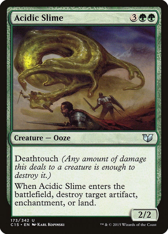 Image for Acidic Slime (173) (C15) - Magic: The Gathering