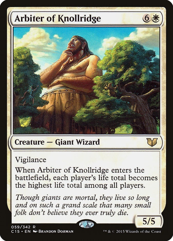 Image for Arbiter of Knollridge (59) (C15) - Magic: The Gathering