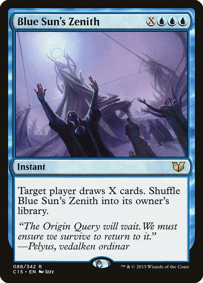 Image for Blue Sun's Zenith (88) (C15) - Magic: The Gathering