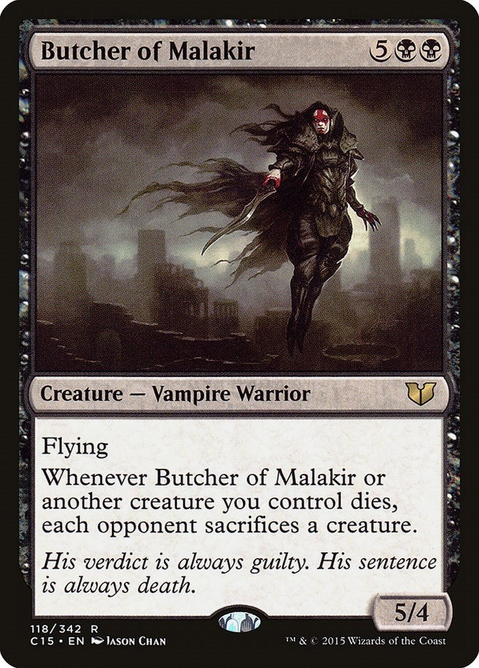 Image for Butcher of Malakir (118) (C15) - Magic: The Gathering