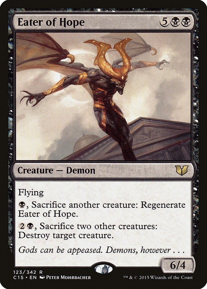 Image for Eater of Hope (123) (C15) - Magic: The Gathering
