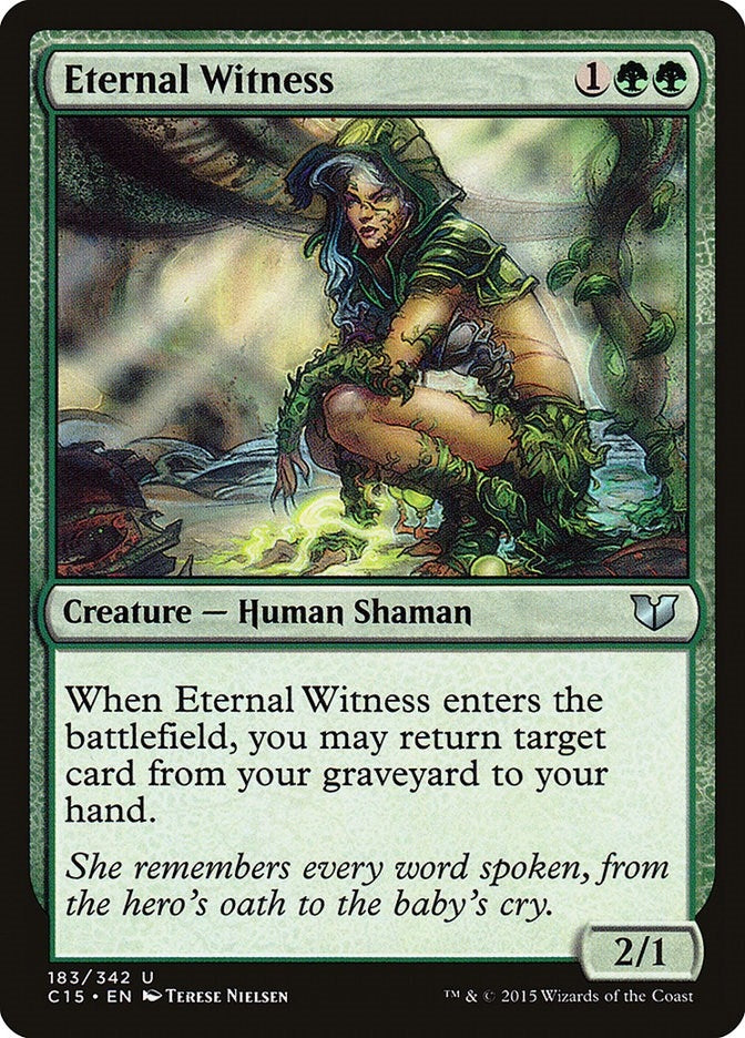 Image for Eternal Witness (183) (C15) - Magic: The Gathering