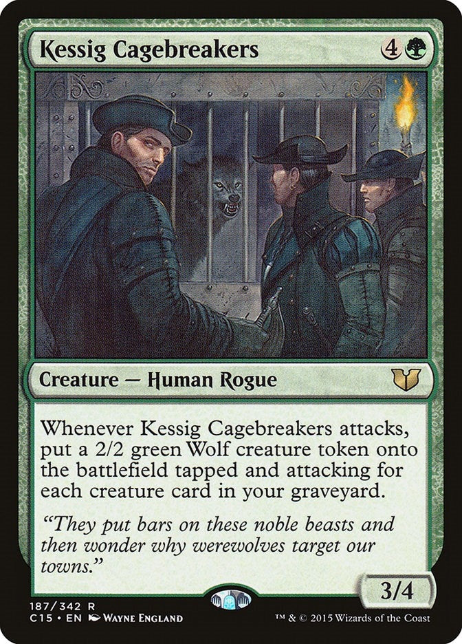 Image for Kessig Cagebreakers (187) - Magic: The Gathering