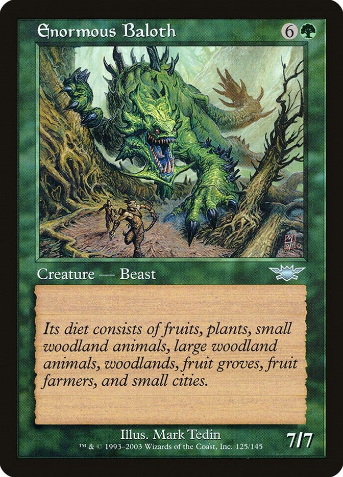 Image for Enormous Baloth (125) - Magic: The Gathering
