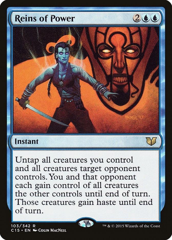 Image for Reins of Power (103) (C15) - Magic: The Gathering