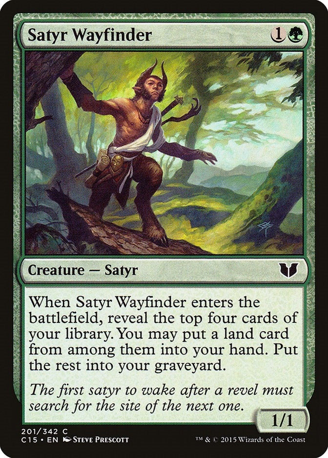 Image for Satyr Wayfinder (201) - Magic: The Gathering