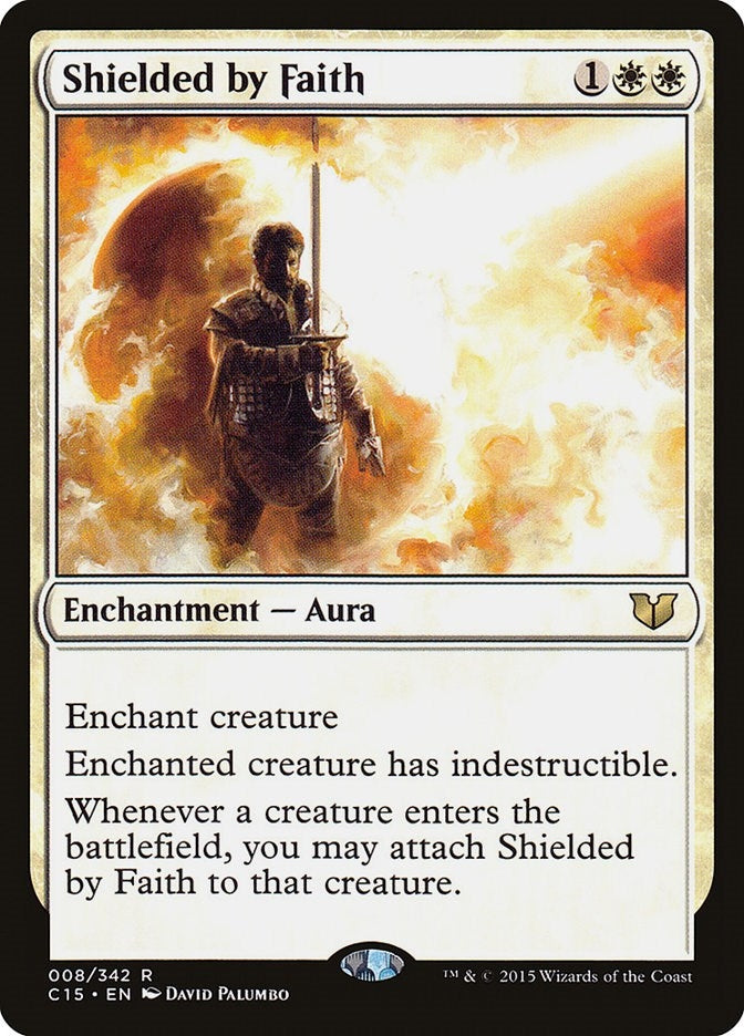 Image for Shielded by Faith (8) - Magic: The Gathering