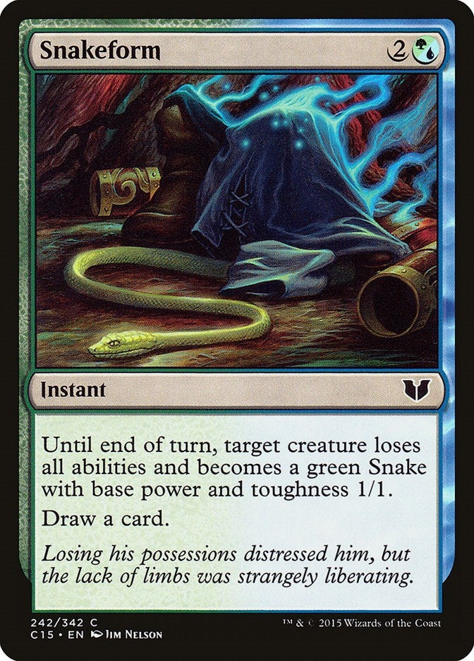 Image for Snakeform (242) - Magic: The Gathering
