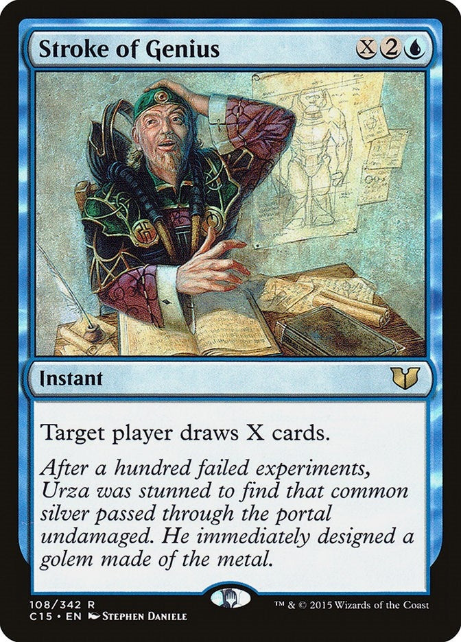 Image for Stroke of Genius (108) - Magic: The Gathering