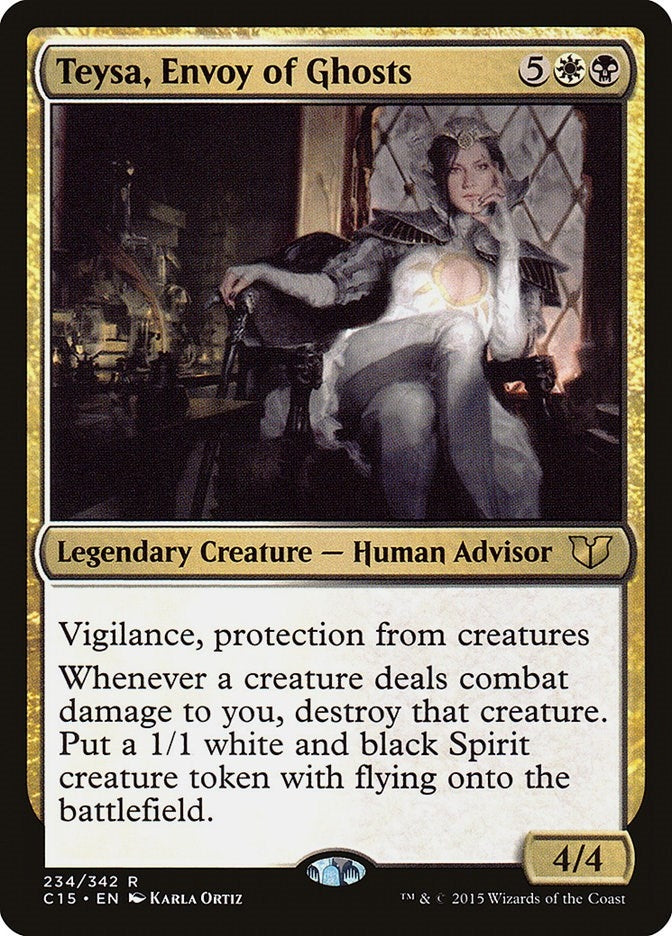 Image for Teysa, Envoy of Ghosts (234) (C15) - Magic: The Gathering