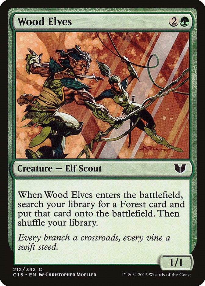 Image for Wood Elves (212) - Magic: The Gathering