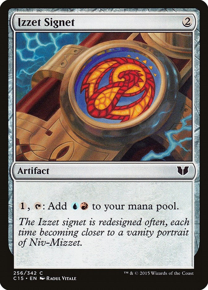 Image for Izzet Signet (256) (C15) - Magic: The Gathering