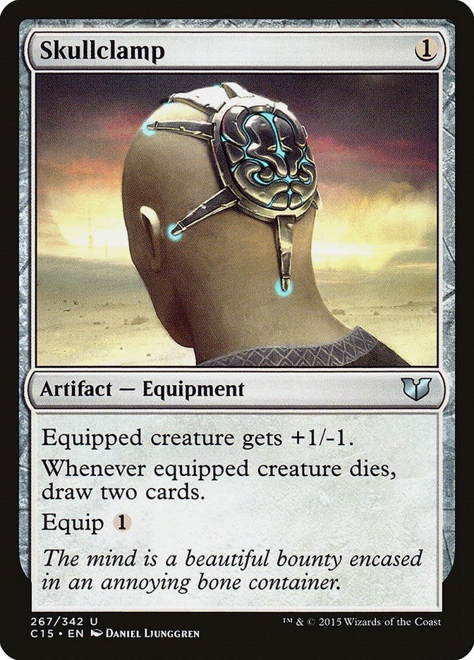 Image for Skullclamp (267) - Magic: The Gathering