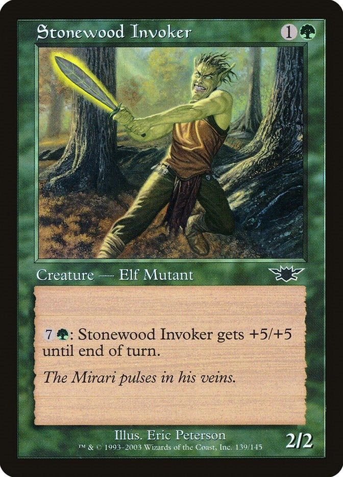 Image for Stonewood Invoker (139) - Magic: The Gathering