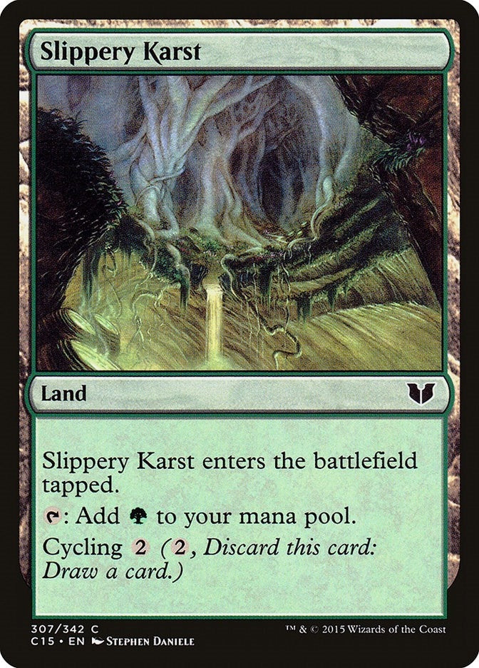 Image for Slippery Karst (307) - Magic: The Gathering