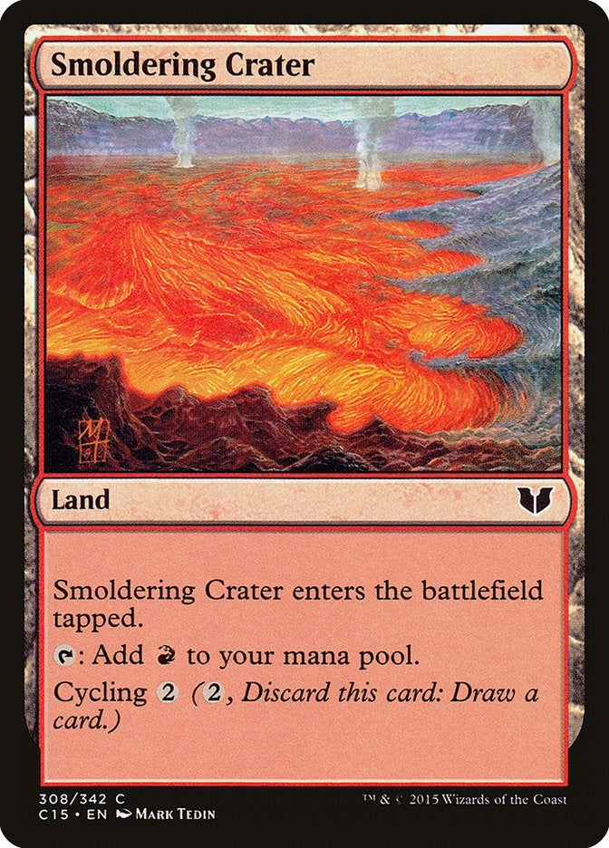 Image for Smoldering Crater (308) - Magic: The Gathering
