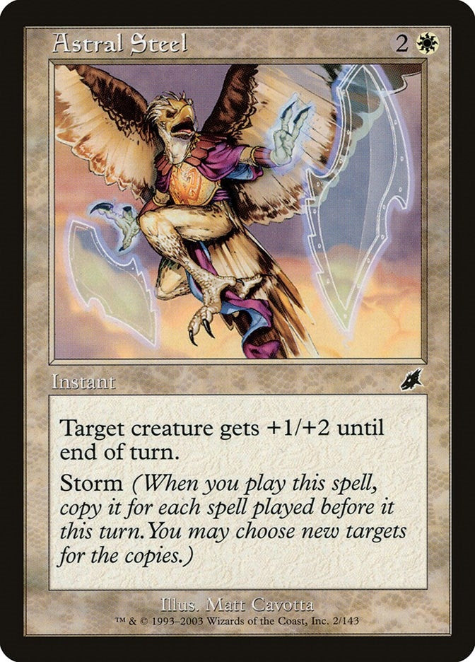 Image for Astral Steel (2) - Magic: The Gathering