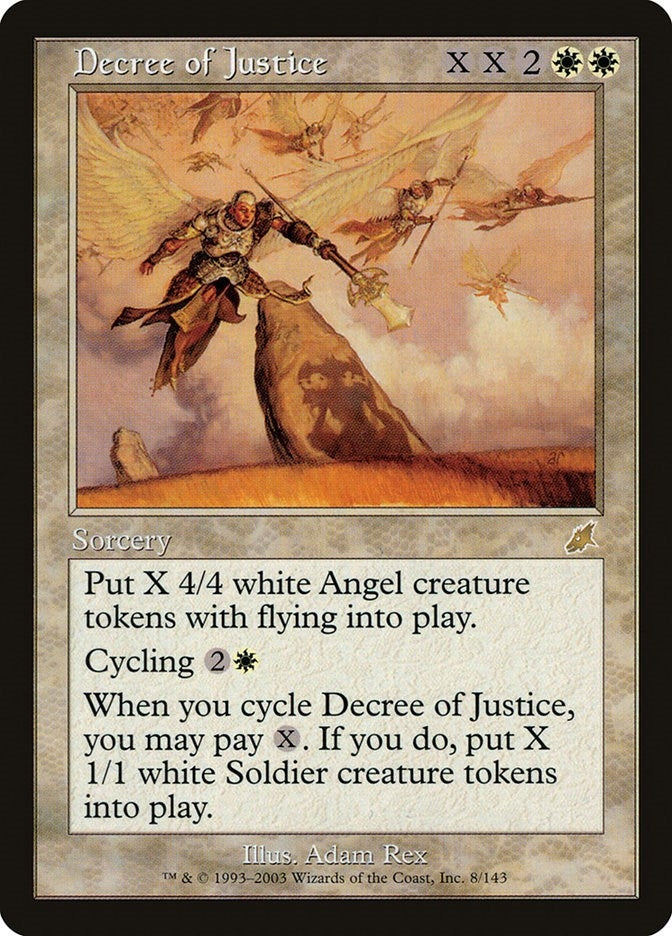 Image for Decree of Justice (8) - Magic: The Gathering