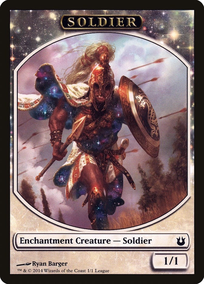 Image for Soldier Token (Born of the Gods) (1) - Magic: The Gathering
