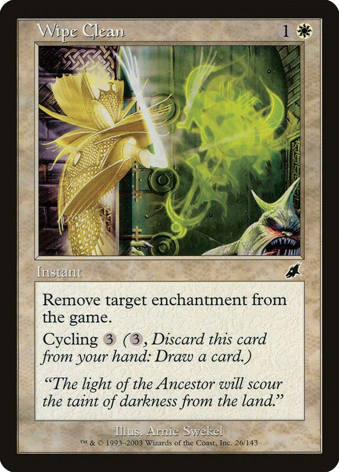 Image for Wipe Clean (26) - Magic: The Gathering