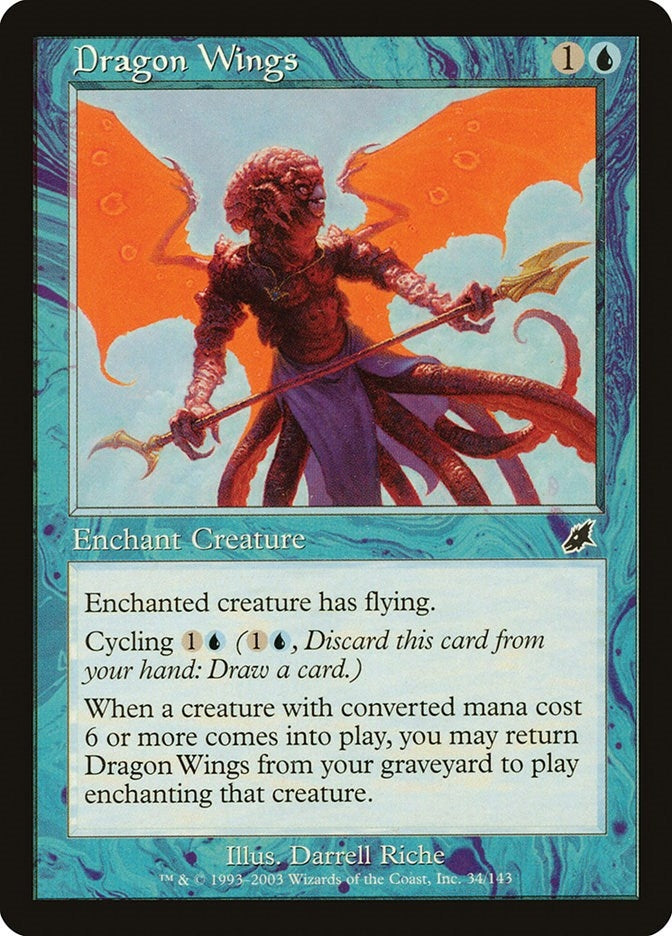 Image for Dragon Wings (34) - Magic: The Gathering