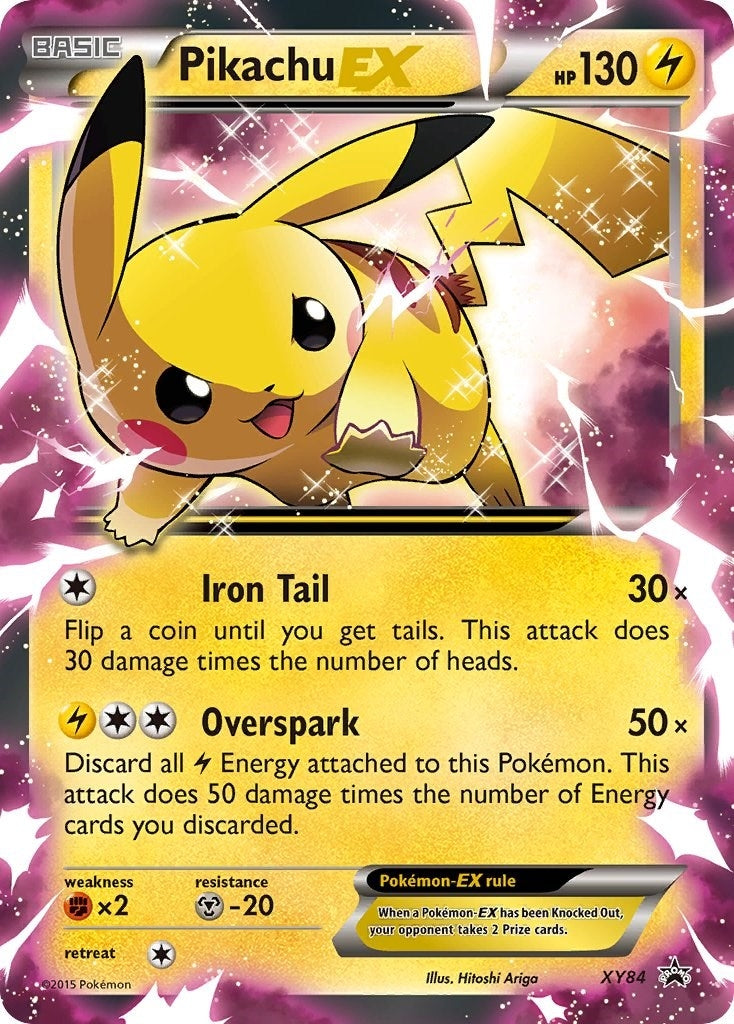 Image for Pikachu EX - XY84 (XY84) (PR) - Pokemon