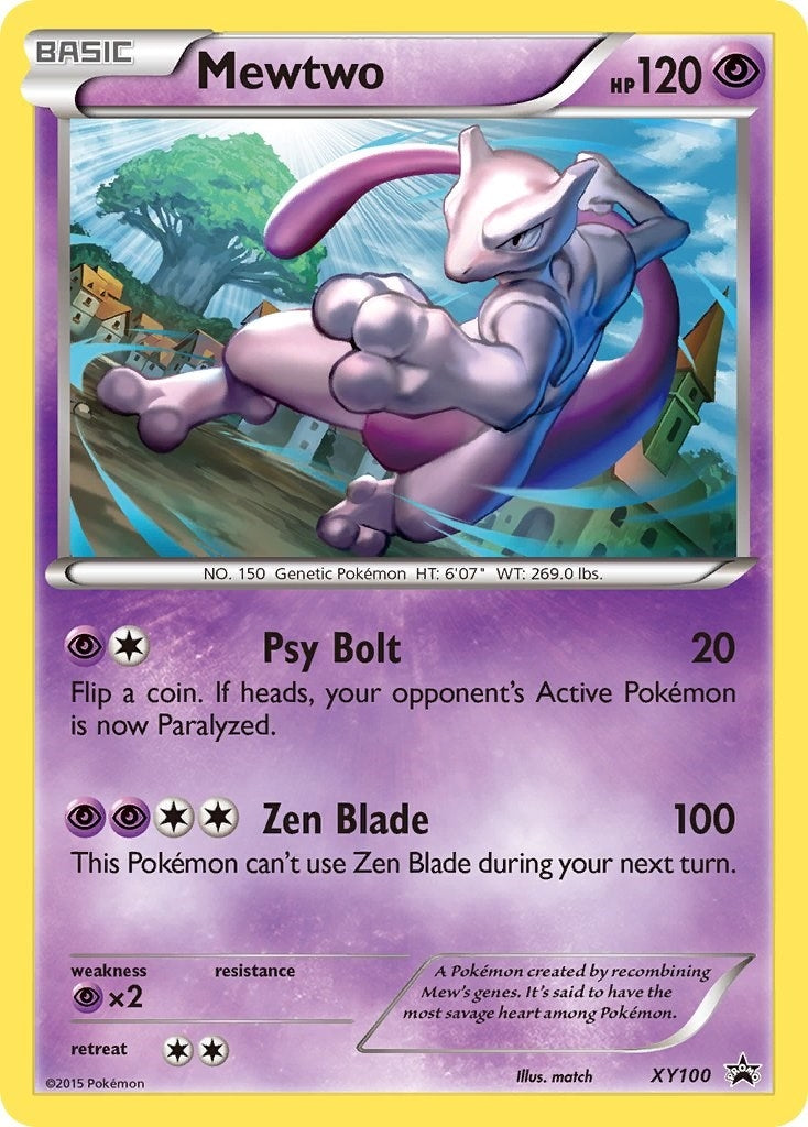 Image for Mewtwo - XY100 (XY100) (PR) - Pokemon