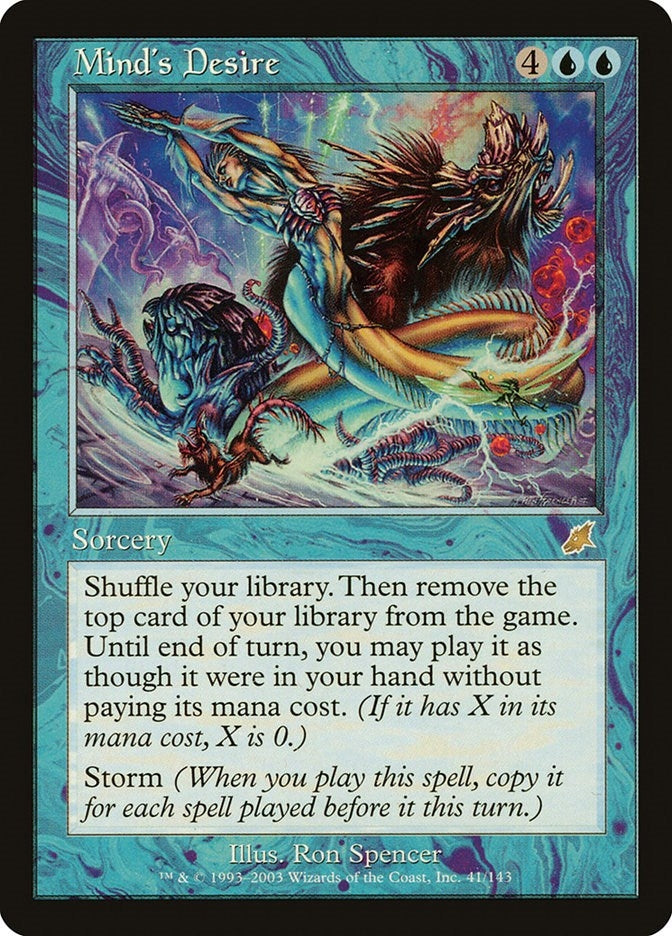 Image for Mind's Desire (41) - Magic: The Gathering