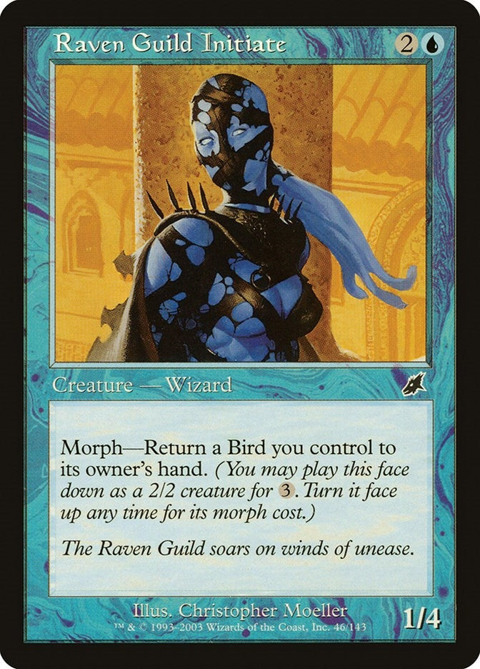 Image for Raven Guild Initiate (46) - Magic: The Gathering