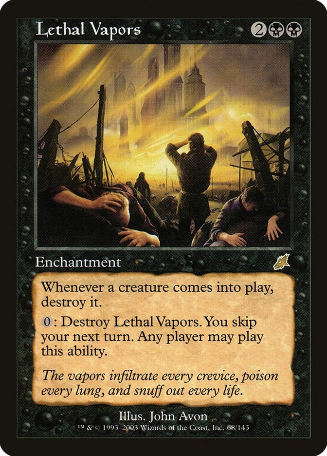Image for Lethal Vapors (68) - Magic: The Gathering