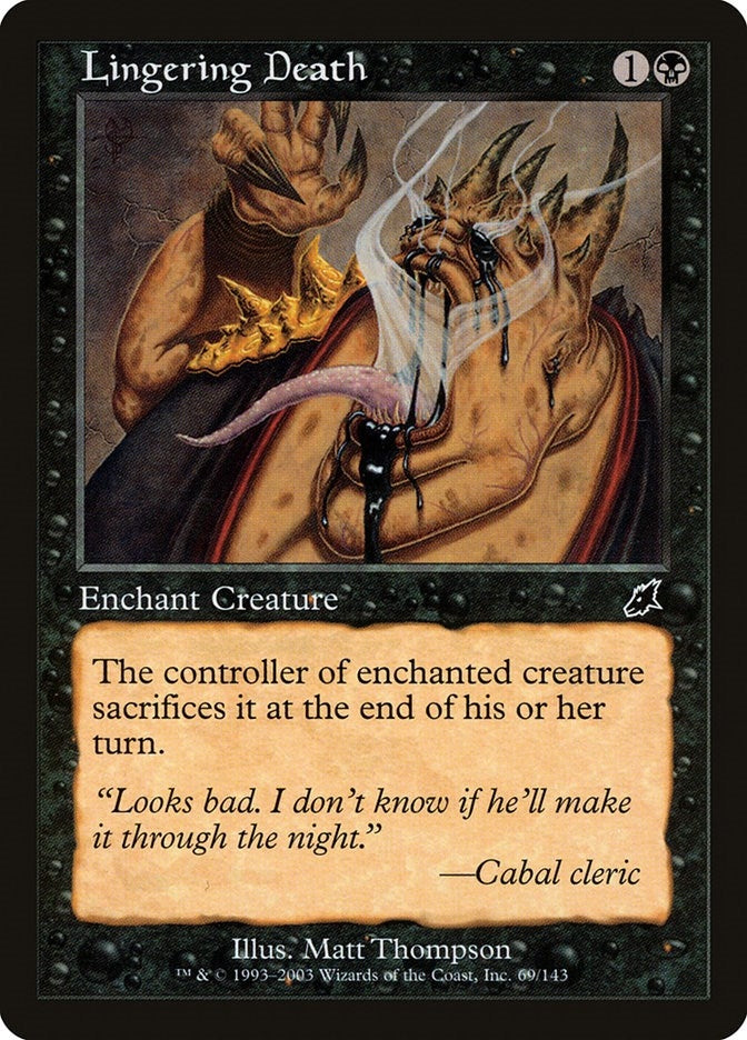 Image for Lingering Death (69) - Magic: The Gathering