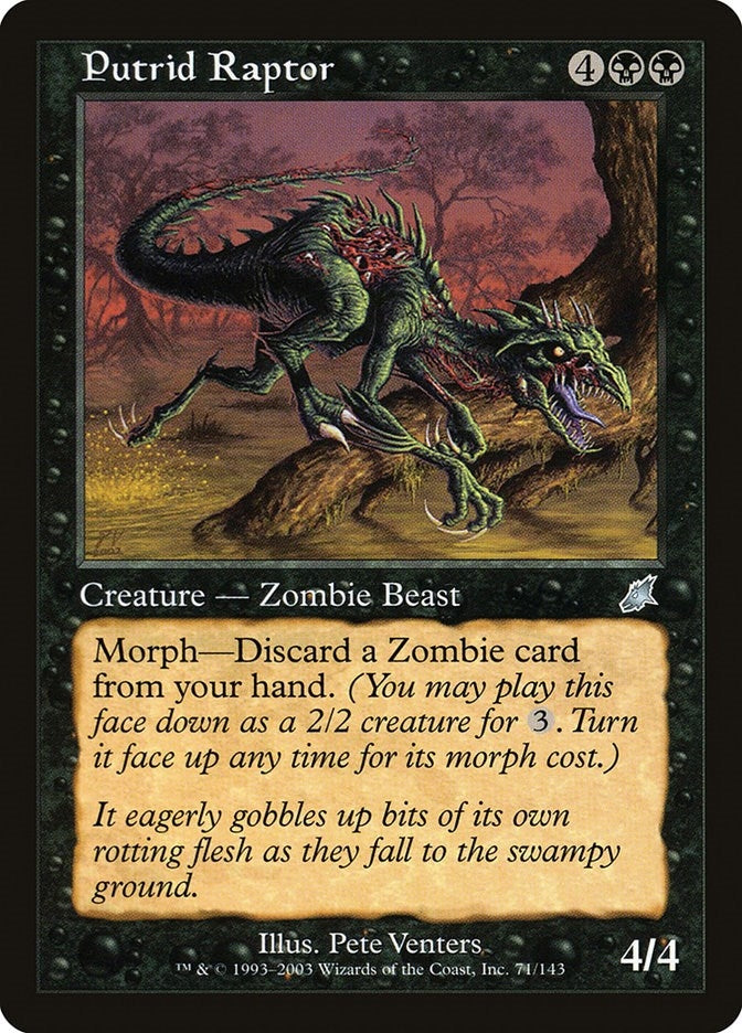 Image for Putrid Raptor (71) - Magic: The Gathering