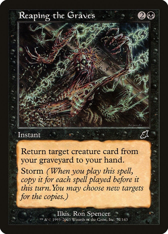 Image for Reaping the Graves (72) - Magic: The Gathering