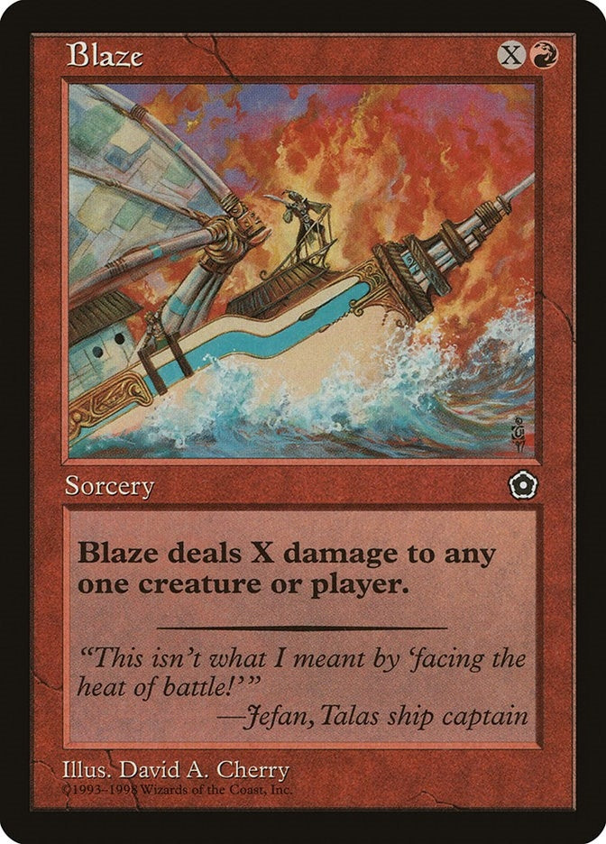 Image for Blaze - Magic: The Gathering
