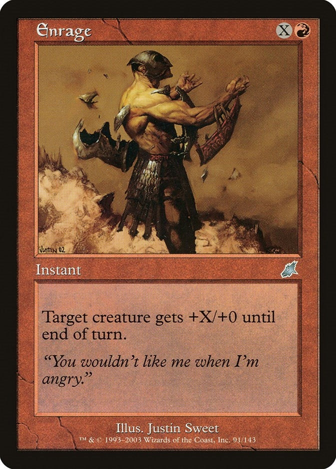 Image for Enrage (91) - Magic: The Gathering