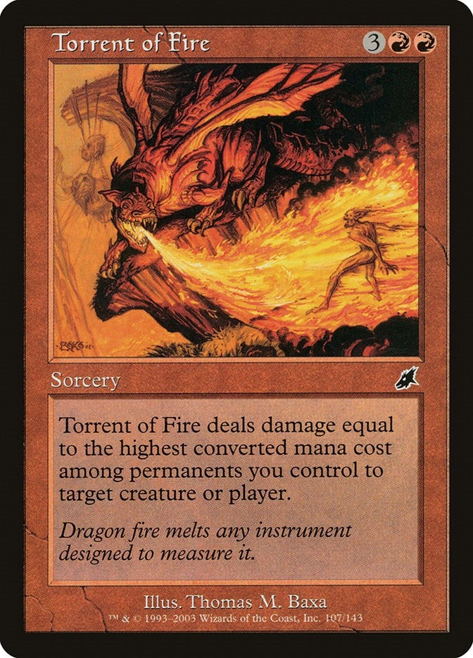 Image for Torrent of Fire (107) - Magic: The Gathering