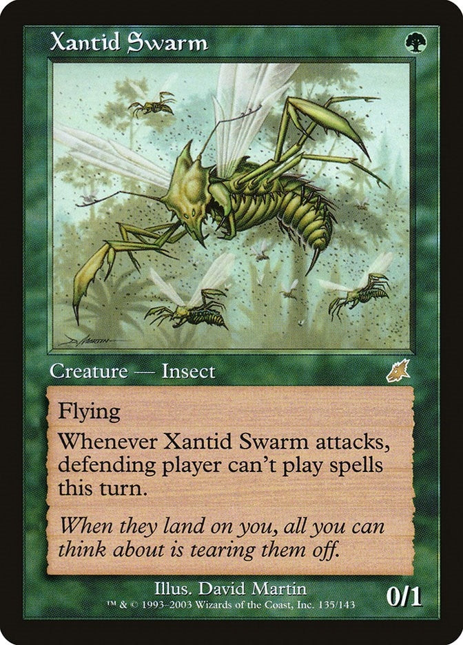 Image for Xantid Swarm (135) - Magic: The Gathering