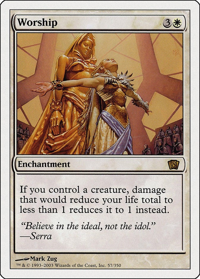 Image for Worship (57) - Magic: The Gathering