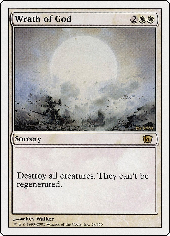 Image for Wrath of God (58) - Magic: The Gathering