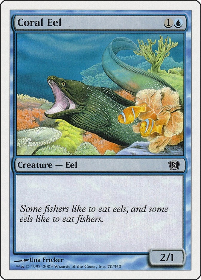 Image for Coral Eel (70) - Magic: The Gathering