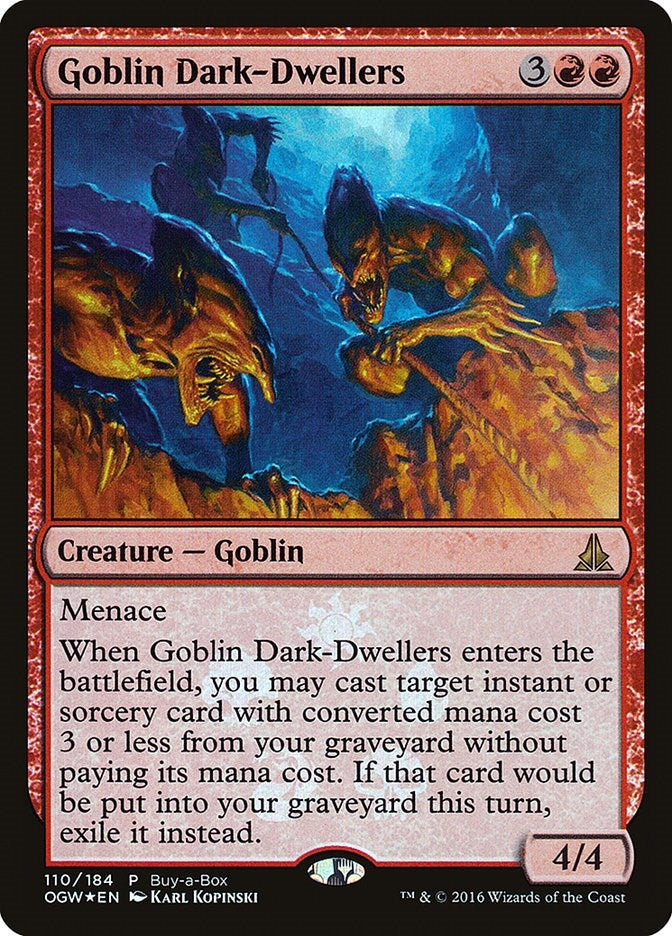 Image for Goblin Dark-Dwellers (110) (BABP) - Magic: The Gathering