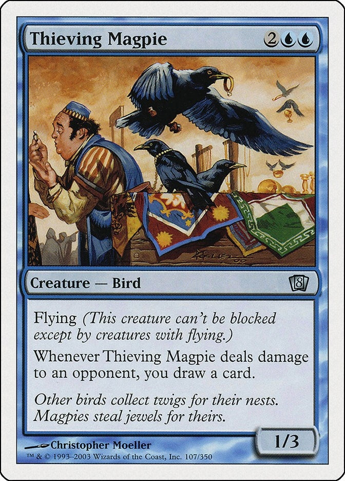 Image for Thieving Magpie (107) - Magic: The Gathering
