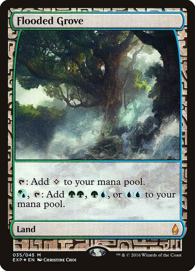 Image for Flooded Grove (35) - Magic: The Gathering