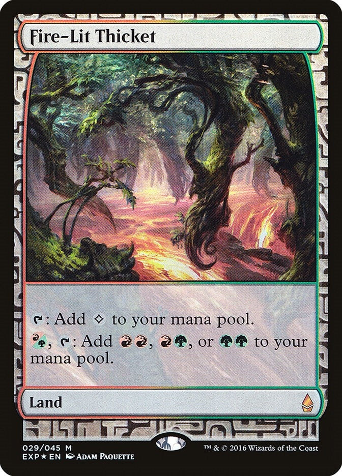 Image for Fire-Lit Thicket (29) - Magic: The Gathering