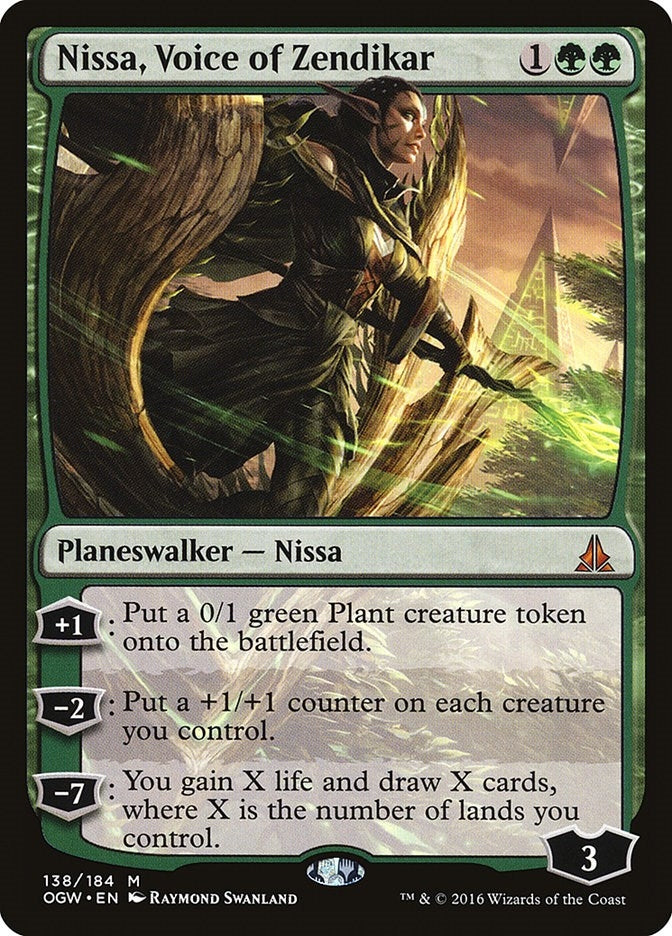 Image for Nissa, Voice of Zendikar (138) - Magic: The Gathering