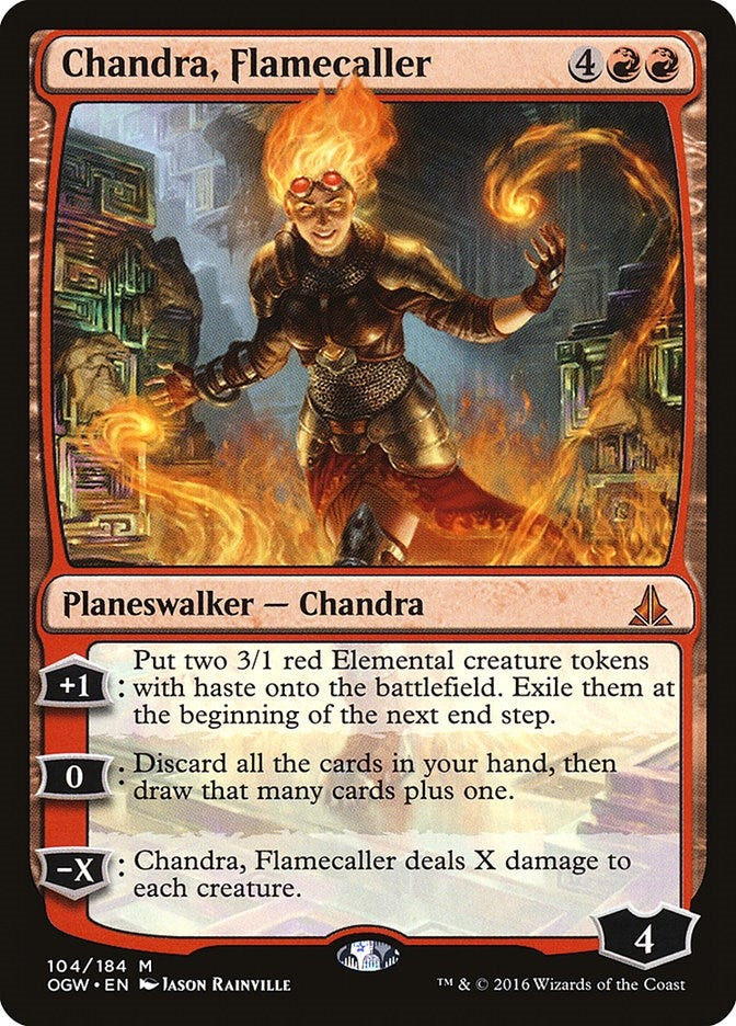 Image for Chandra, Flamecaller (104) - Magic: The Gathering