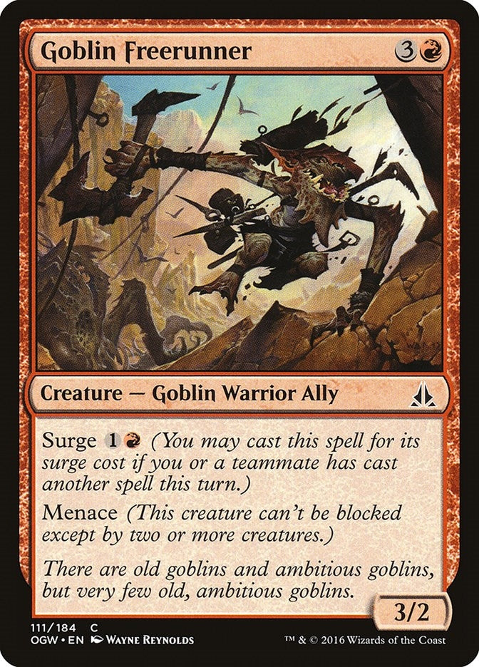 Image for Goblin Freerunner (111) - Magic: The Gathering