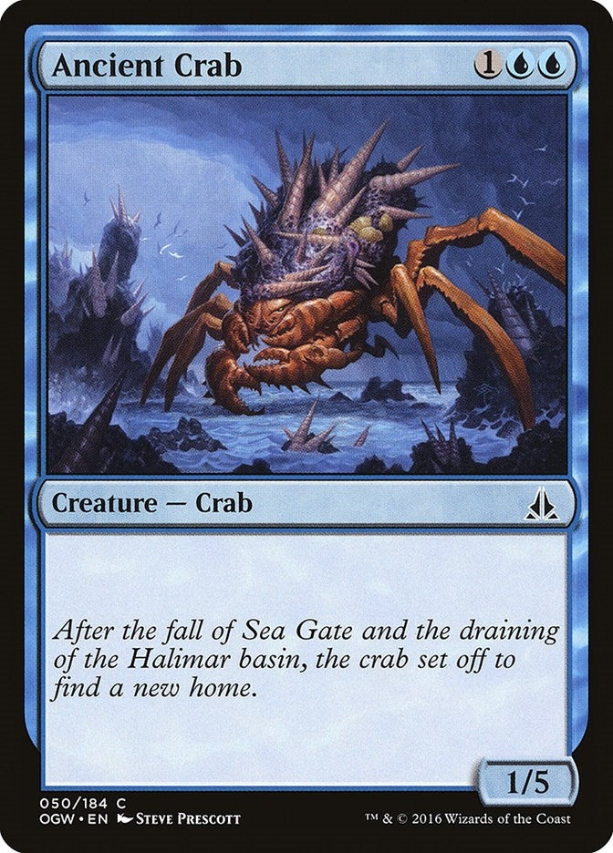 Image for Ancient Crab (50) (OGW) - Magic: The Gathering